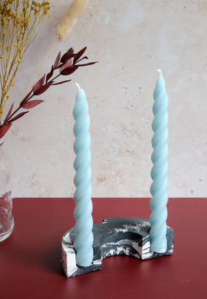 TURN Candle Holder - Green and Mint